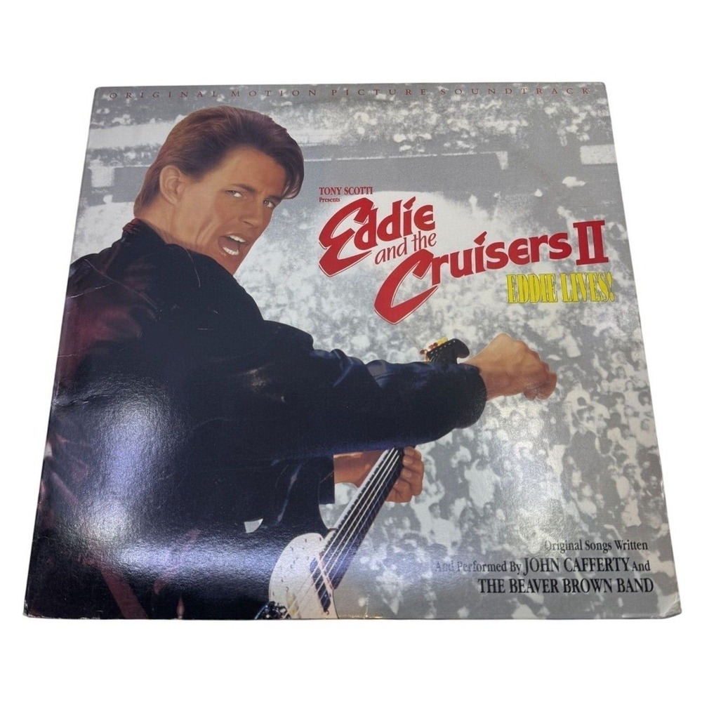 Eddie and the Cruisers II Eddie Lives Soundtrack Vinyl LP John Cafferty Z 45297